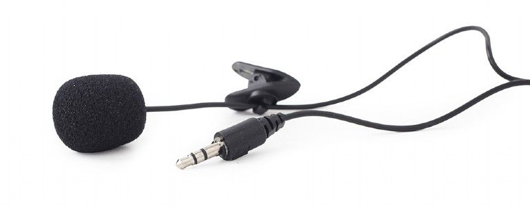 MIC-C-01 Gembird Clip-on mikrofon 3.5mm black - Слика 2