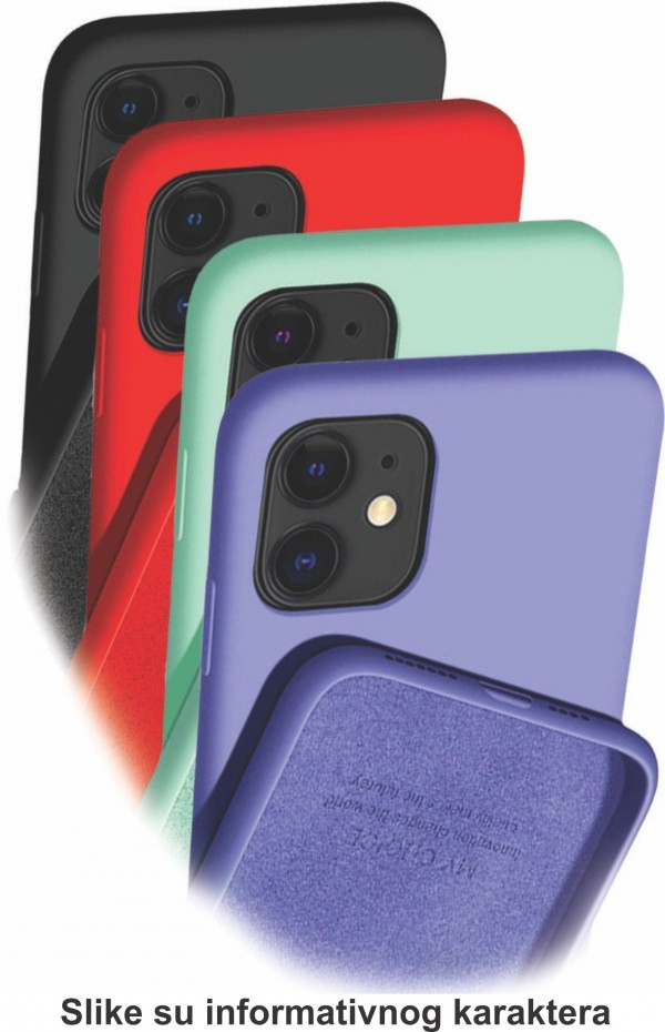 MCTK5-IPHONE 12 * Futrola Soft Silicone Purple (179) - Слика 2