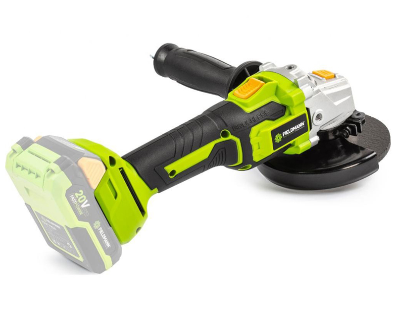 FIELDMANN FDUB 70215-0 Akumulatorska ugaona brusilica 20V (bez baterije i punjača) - Слика 2