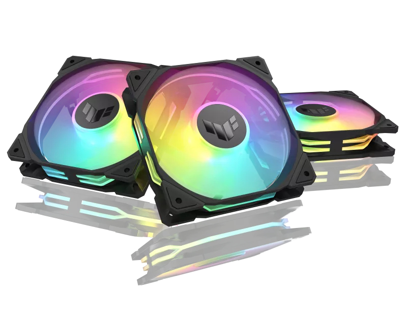 ASUS TUF GAMING TR120 ARGB BLACK EDITION 3IN1 ventilator - Слика 9