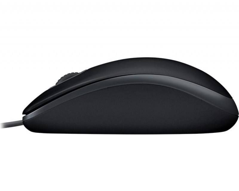 LOGITECH B110 Silent Optical OEM USB crni miš - Слика 4