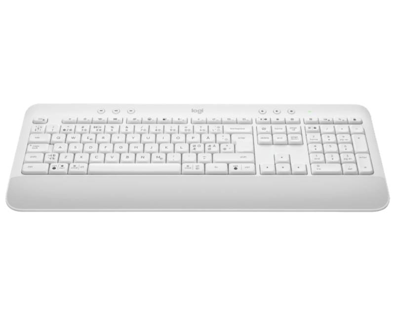 LOGITECH K650 Signature Wireless US bela tastatura - Слика 2