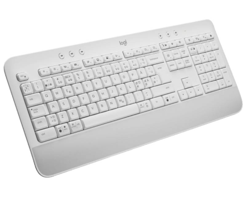 LOGITECH K650 Signature Wireless US bela tastatura - Слика 3