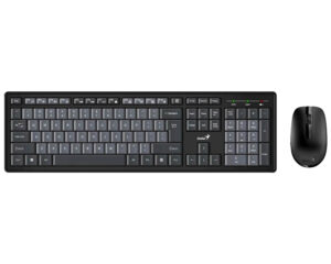 GENIUS Smart KM-8200 Wireless USB YU crna tastatura + miš