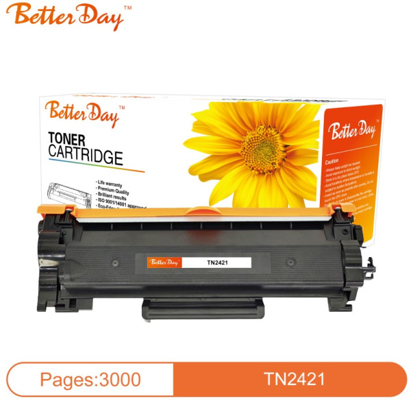 Toner BetterDay HL-L2312, TN-2421 zam. kaseta za Brother 3k BRTK2421PM - Слика 2