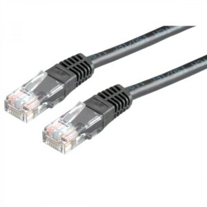 Roline Secomp UTP PatchCord Cat6, crni 5.0m
