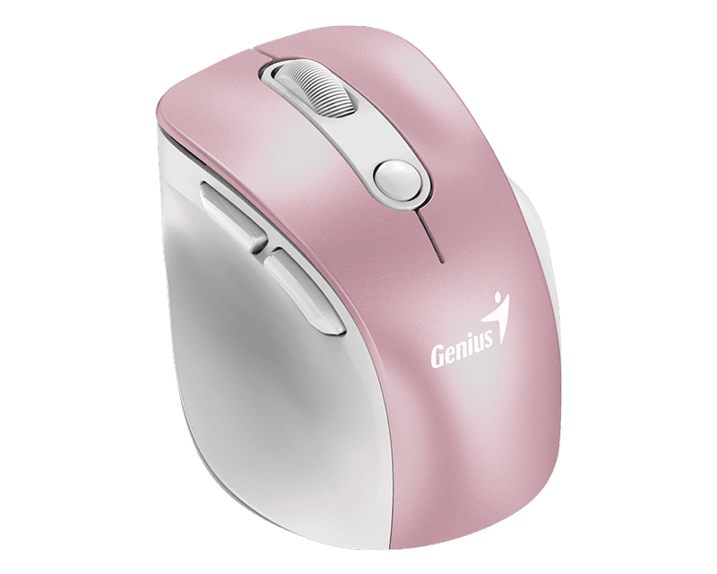GENIUS Ergo 9000S Pro Pink USB Bežični rozi miš - Слика 3