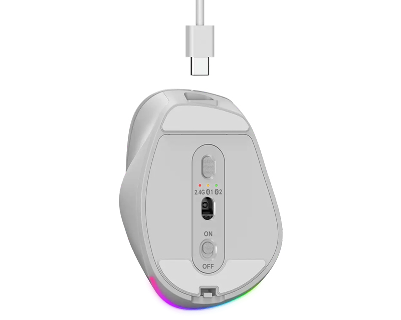 GENIUS Ergo 9000S Pro Pink USB Bežični rozi miš - Слика 4