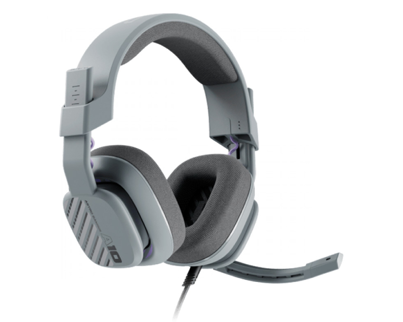 LOGITECH A10 STAR KILLER BASE slušalice sa mikrofonom sivi - Слика 3