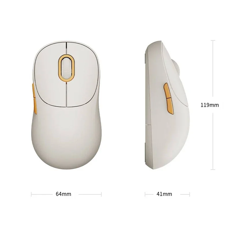 XIAOMI Wireless Mouse 3 GL miš beli (BHR8912GL) - Слика 2
