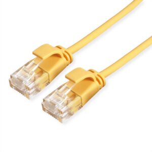 ROLINE Secomp VALUE UTP Patch Cord Cat6A (Class EA), žuta, 15.0m