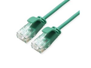 Secomp Roline UTP Data Center Patchord SLIM Cat6a LSOH zeleni 3.0m