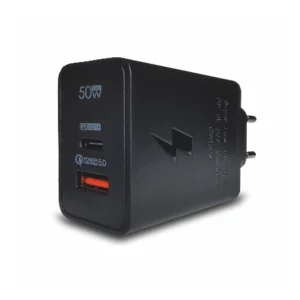 BAVIN Bavitel punjač 50W Usb A+ Type C crna  KeKe-PD002