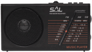 SAL Solarni prenosni radio BT/USB/SD