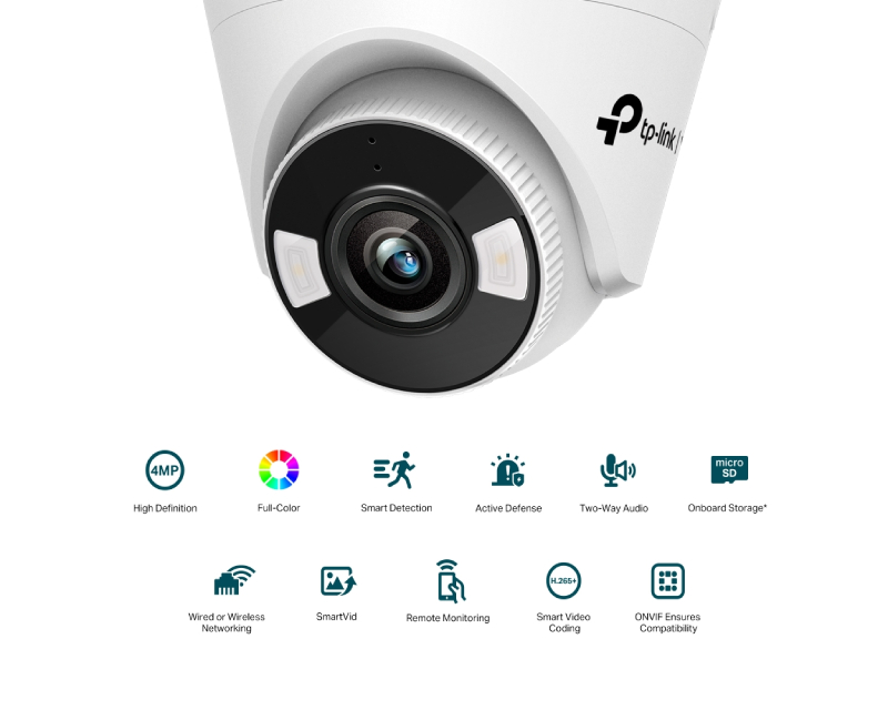 TP-LINK VIGI C440-W Dom kamera WiFi Full-Colour IR30m - Слика 3