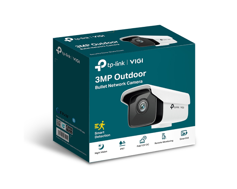 TP-LINK VIGI C300HP-4 Bullet 4mm IR30m - Слика 4