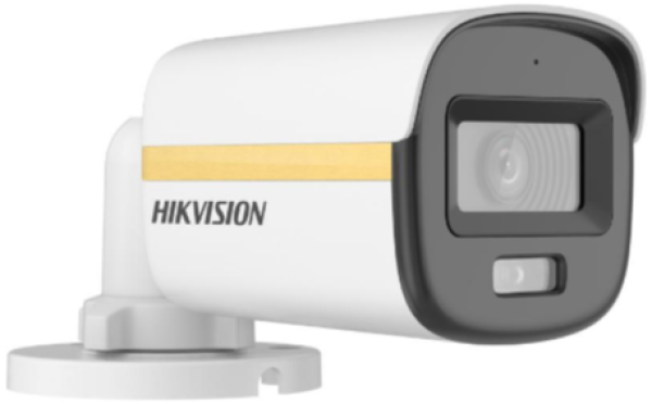 Hikvision kamera DS-2CE10DF3T-LFS, HD-TVI ColorVu dual-light bullet, mic, 3M, 2.8mm