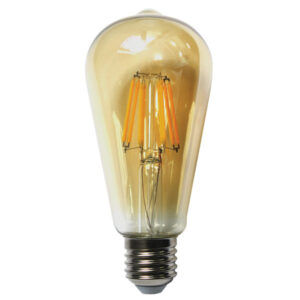 Xled E27 7W ST64 DIM Filament Sijalica dimabilna,2700K,220V,806Lm,64*142mm,Ra≥80 PF≥0.5 amber