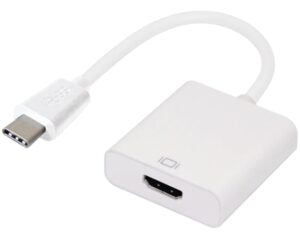 E-GREEN Adapter USB 3.1 tip C (M) - HDMI (F) sivi
