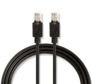 CCBW85100AT150 Nedis Mrezni kabl, CAT5e UTP Patch cord 15m black (alt. PP12-15M)
