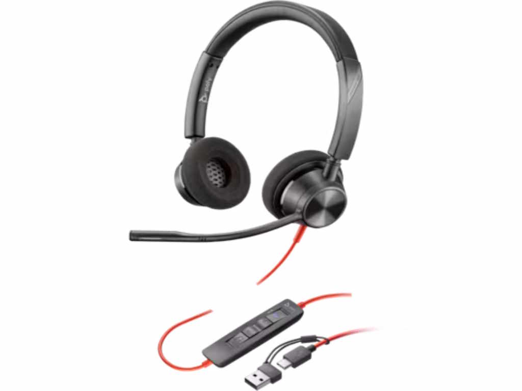HP PSG Slušalice HP Poly BW 3310 Stereo -M USB-C HS +USB-C/A/8X220AA/crna