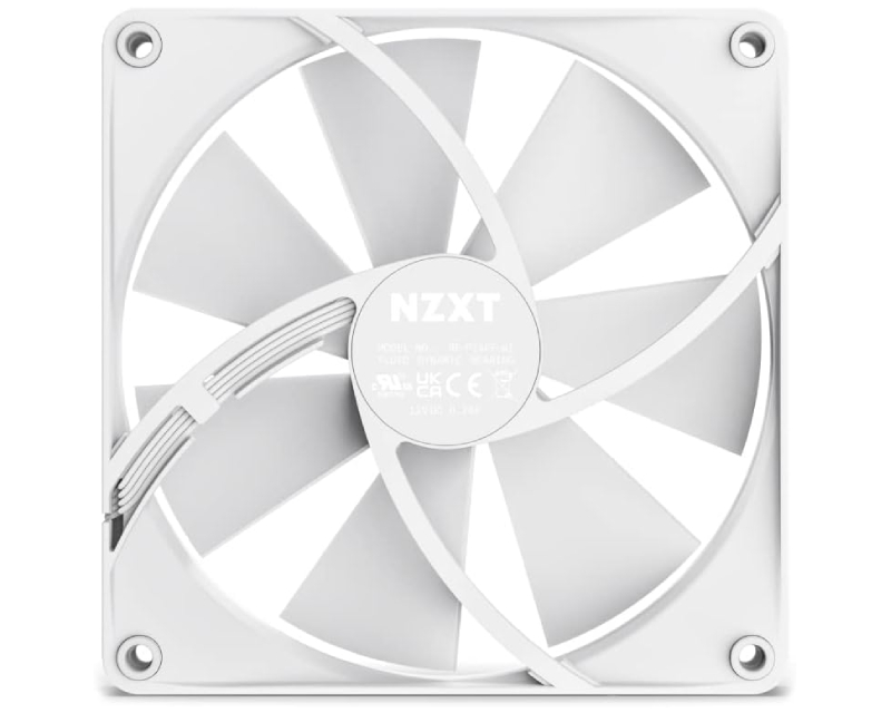 NZXT AER P140 140mm ventilator beli (RF-P14SF-W1) - Слика 3