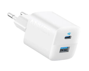 ANKER 323 33W USB-C zidni punjač 2-porta (USB-A i USB-C), beli