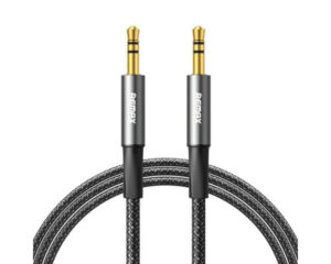 REMAX AUX Audio kabl 3,5mm na 3,5mm 1.2m, crni