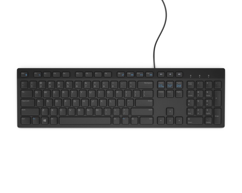 DELL Multimedia KB216 USB US tastatura crna