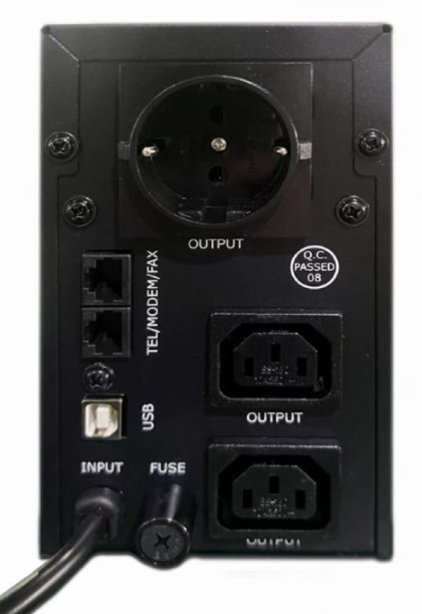 EG-UPS-032 Gembird UPS sa stabilizatorom 850VA 510W LCD - Слика 3
