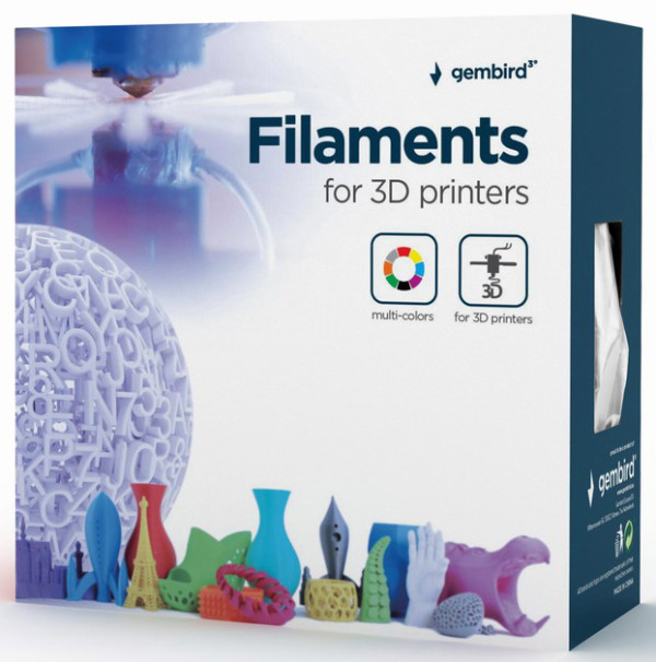 GEMBIRD 3DP-ABS1.75-01-G ABS Filament za 3D stampac 1.75mm, kotur 1KG GREEN - Слика 3