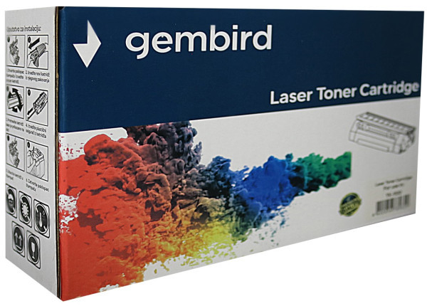 Toner Gembird 542A/322A/212A CB542A,125A,CE322A,128A CF212A,131A zam. kaseta za HP Yellow 1.5k - Слика 5