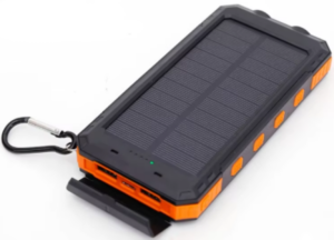 HRD-T12 ** Gembird solar power bank 12000mAh 2xUSB, LED, kompas (959)