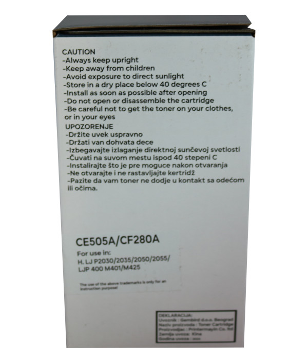 Toner Gembird C-TN221 Y zam. kaseta za Konica Yellow 21k - Слика 4