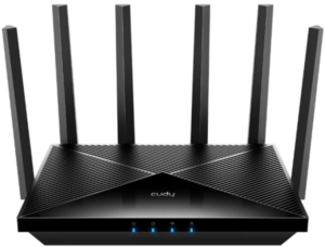 Cudy WR6500H BE6500 2.5G Wi-Fi 7 Router, Broadcom 2 GHz Quad-Core CPU, 6-Stream Dual-Band Wi-Fi 7