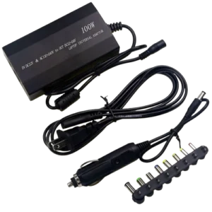 NPA-AC2D Gembird univerzalni laptop punjac AC/DC100W  Home+Car, adj. voltage, DC12V,AC240V to 12-24v