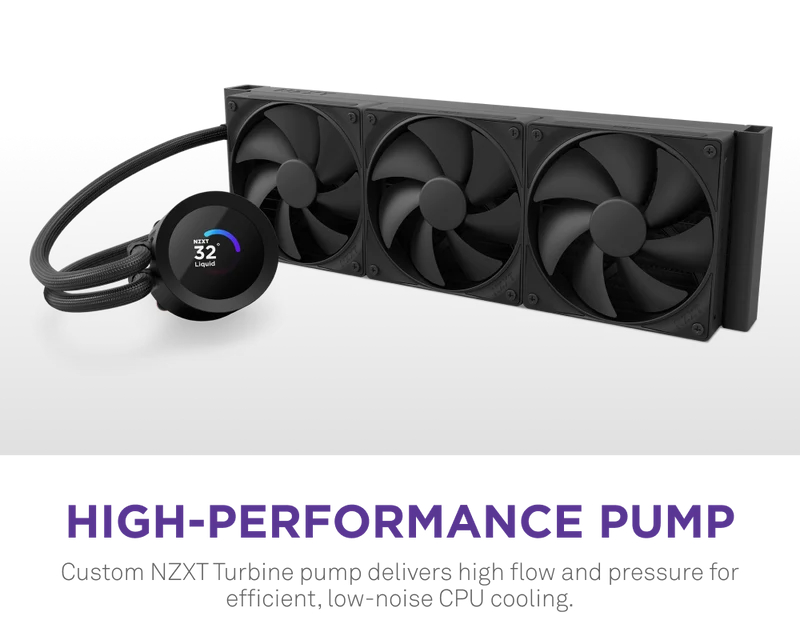 NZXT Kraken Plus 360 V2 vodeno hlađenje crno (RL-KN360-B2) - Слика 5