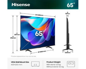 HISENSE 65 inča 65A6S 4K UHD LED Smart TV outlet