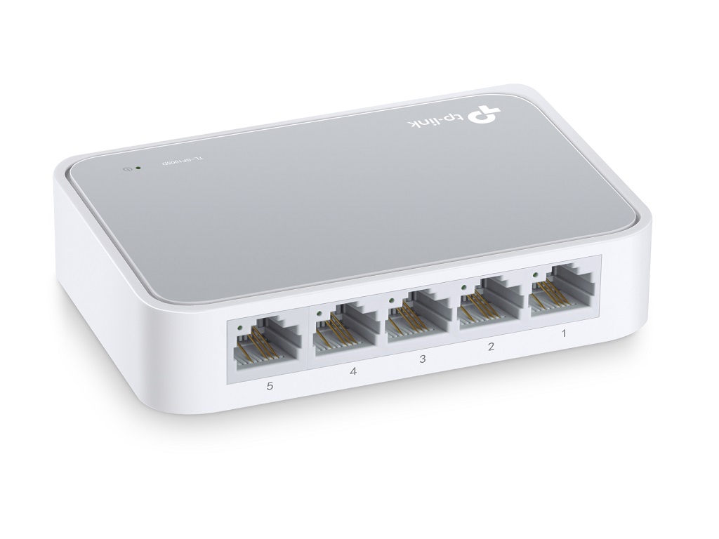 Switch TP-LINK TL-SF1005D 5x RJ45/10/100Mbps/plasticno kuciste - Слика 2