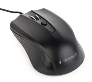 MUS-4B-01 ** Gembird Opticki mis 800-1200Dpi 4-button black 99mm USB (206)