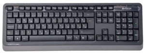 A4 TECH A4-FK10 US GREY A4Tech Fstyler Multimedia comfort tastatura, FN funkcije, vodootp. US-LAYOUT, USB