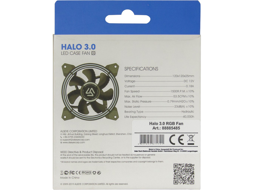 OSTALO AC Alseye Halo 3.0 Fan - Слика 5